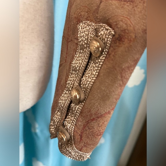 Cider paisley band jacket, military- top M - Picture 4 of 5